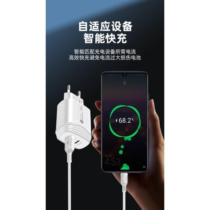 ADAPTOR 38 Watt FAST CHARGING - Adapter - Batok - Kepala Charger
