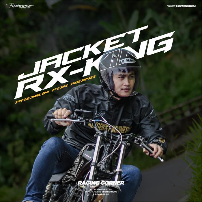 JAKET RXKING KINGERS INDONESIA 2STROKE MOTOR RX SERIES FULL PRINTING TEBAL ORIGINAL BXS CUSTOM DESIG