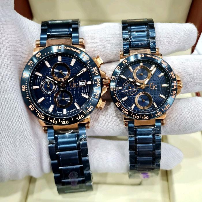 Jam Tangan Couple GC Y37003G7 / Y36002G6