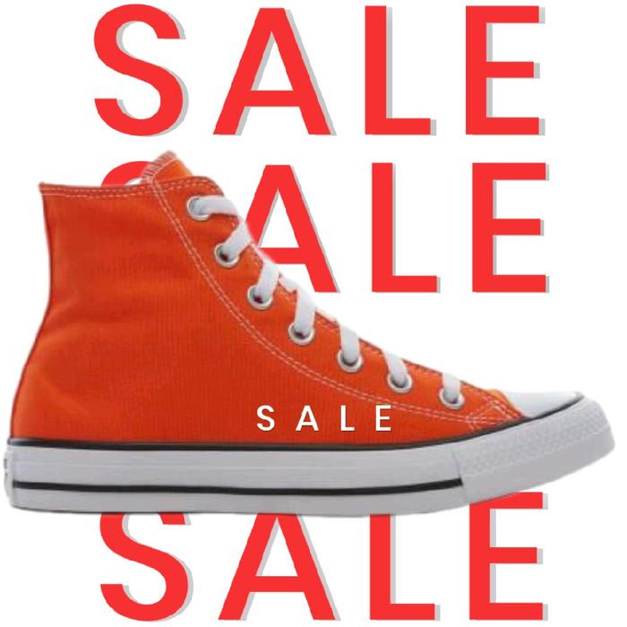 Sepatu Sneakers CONVERSE Chuck Taylor All Star seasonal orange A00784C ORIGINAL 100% LEGIT BARANG RE