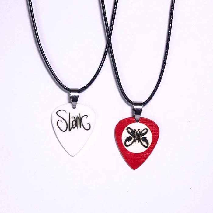 kalung pick gitar/guitar pick necklace aksesoris kalung (SLANK) FAN MADE PRODUCT