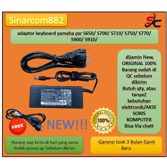 Adaptor keyboard yamaha psr S650/ S700/ S710/ S750/ S770/ S900/ S910 ORI