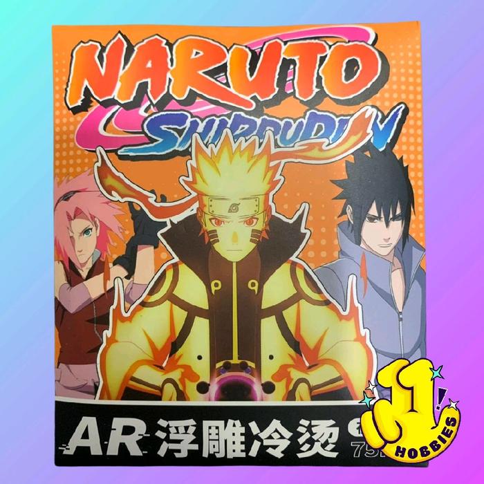 ELEVEN HOBBIES - NARUTO SHIPPUDEN Pin Badge Kartu Koleksi Anime