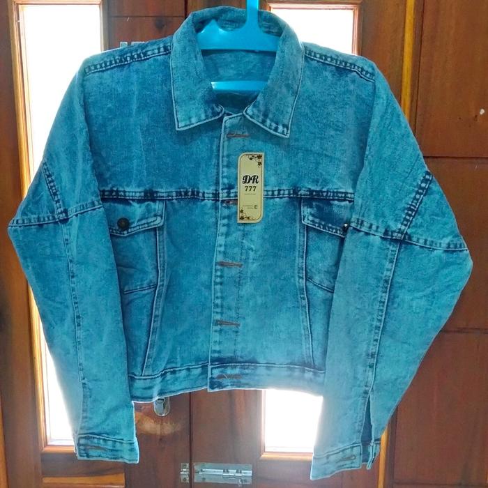 jaket levis cewek murah bahan tebal