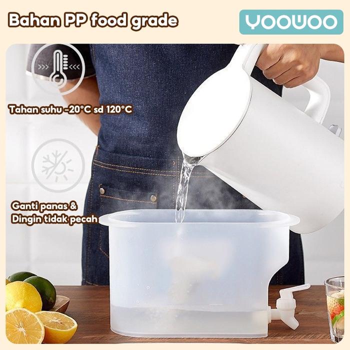 YooWoo Dispenser air 3,5liter / dispenser air minum / Dispenser kulkas mini / Dispenser jus