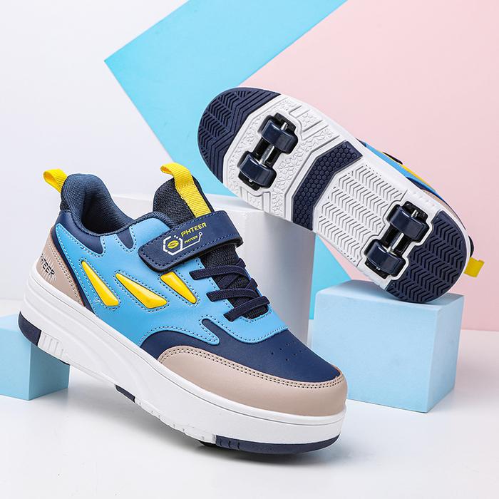 Children Deform Skating Shoes Kids Roller Skate Shoes Boys Girls