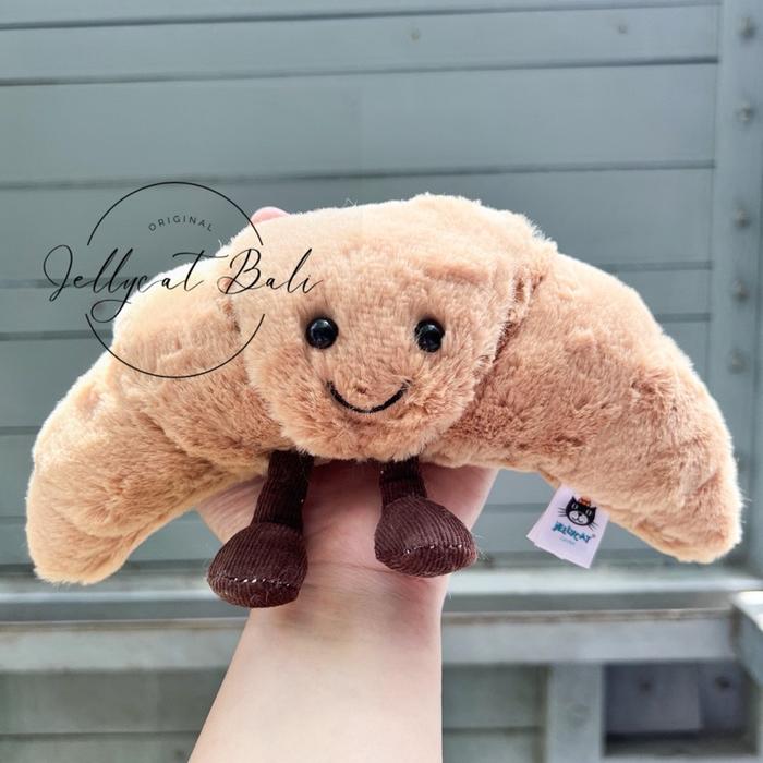 Jellycat Amuseable Croissant Small New Original Food Bread Doll
