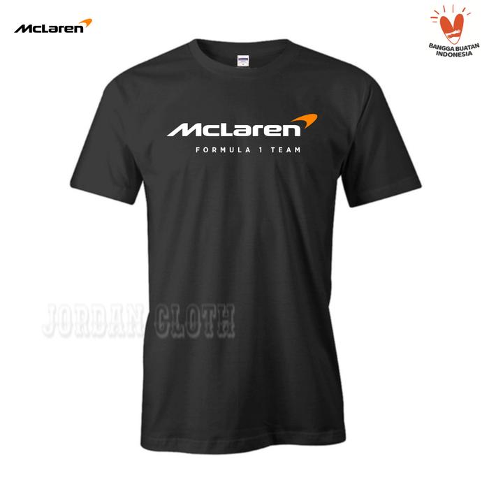Tshirt Baju Kaos McLaren F1 Katun S-4XL