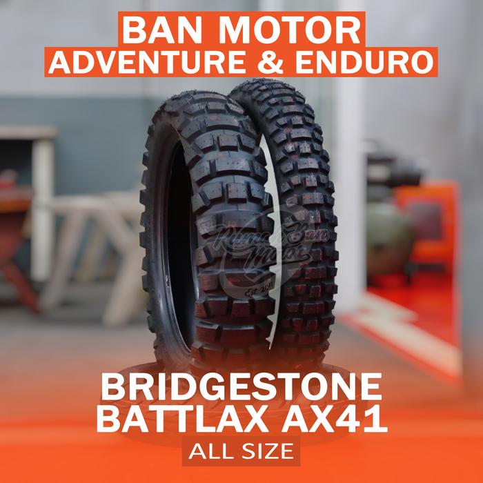 BRIDGESTONE BATTLAX AX41 ALL SIZE BAN MOTOR ADVENTURE BMW GS CB500X V-STROM TIGER TRKX MORBIDELLI