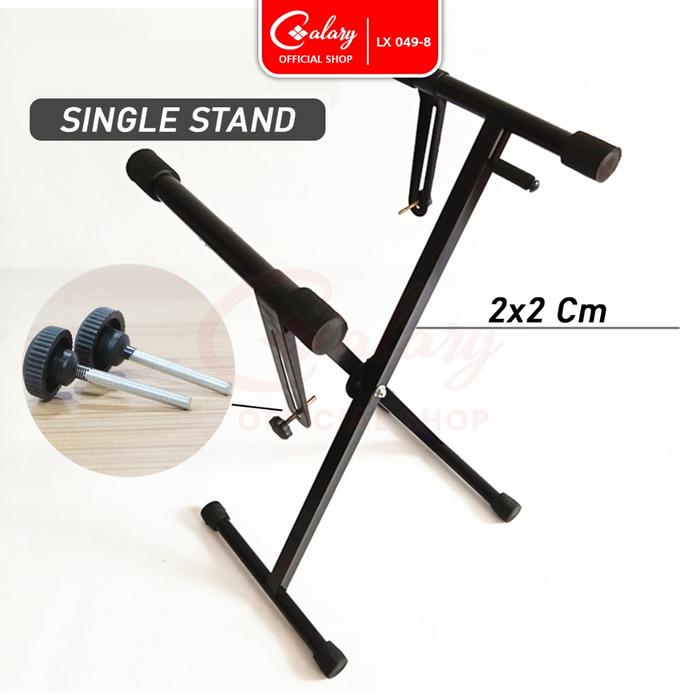 SPEEDS Stand Keyboard Portable Double Model Silang Semua Piano Anak 049-8