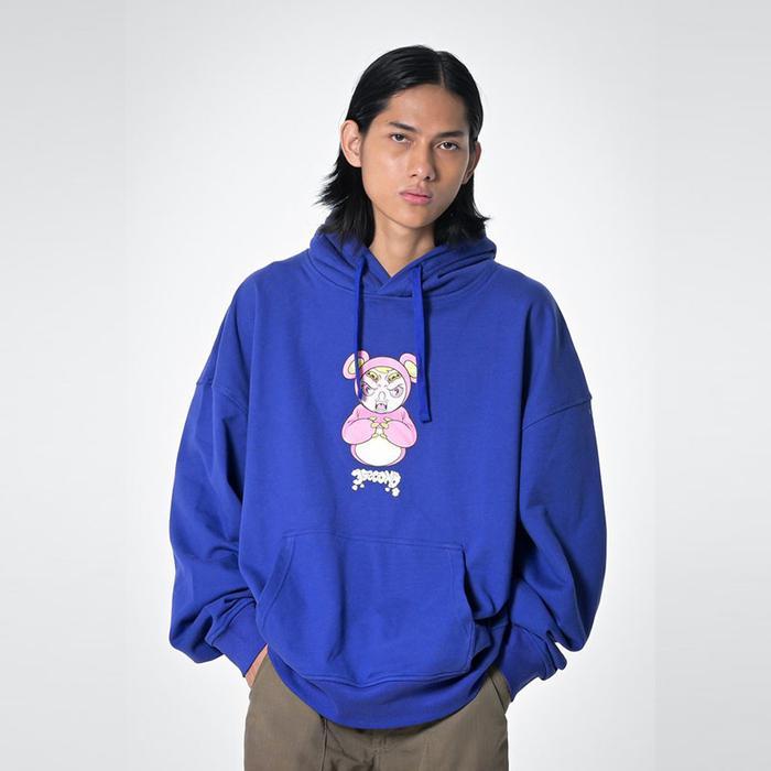 EKSLUSIF 3Second x Muklay Oversize Hoodie 160323 Katun Fleece