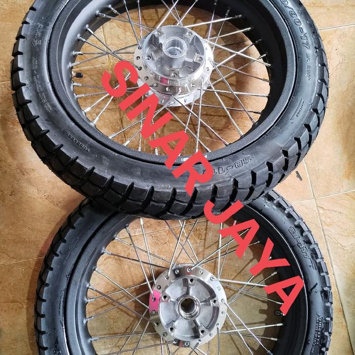 Velg jari ring 17 vixion megapro primus gl pro byson scorpio mx tiger revo cb150r dll plus ban dual 