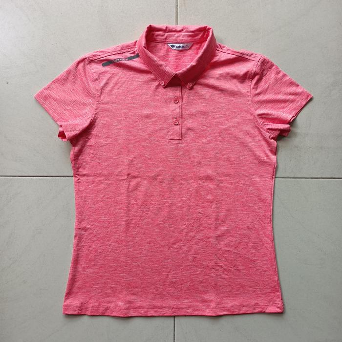 Polo Shirt Jersey by Butnon Pink Wanita Second Original