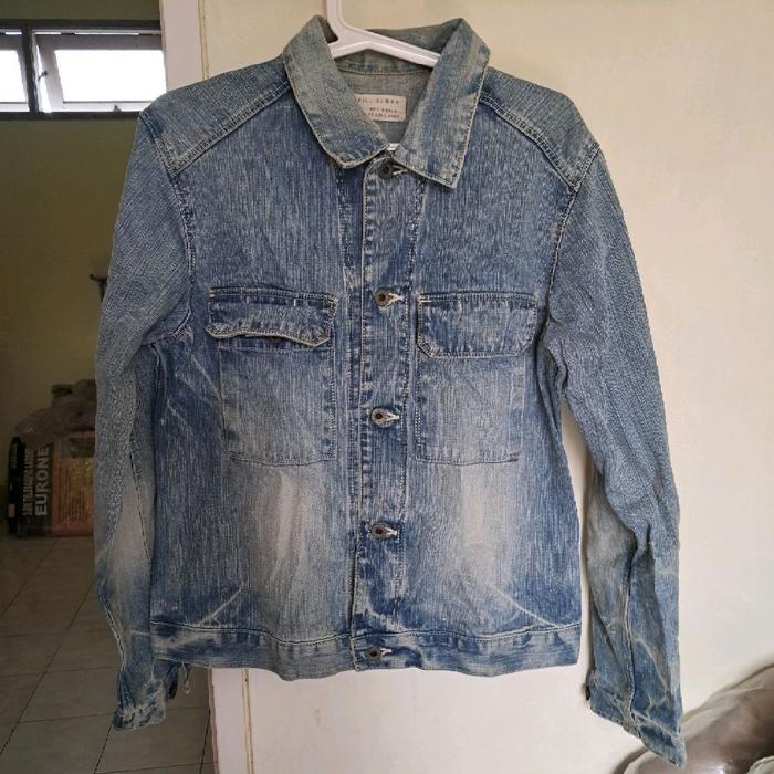 Jacket Denim Vintage Brand Spell Bound Made in Japan