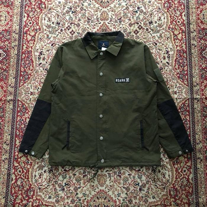 Jaket Roark military coach jacket Vintage military roark jacket G243