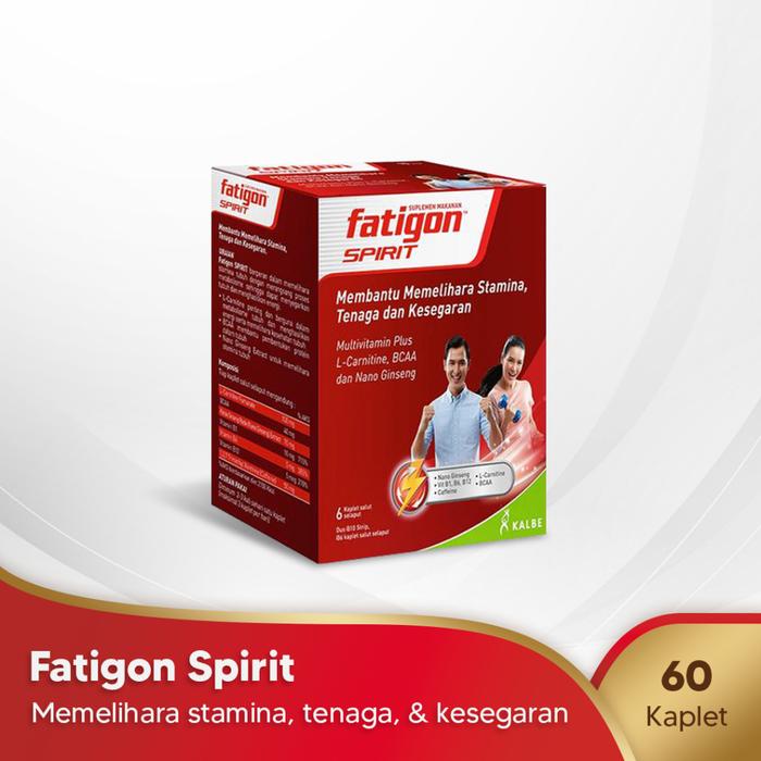 FATIGON SPIRIT BOX 10 X 6 STRIP - VITAMIN B KOMPLEKS