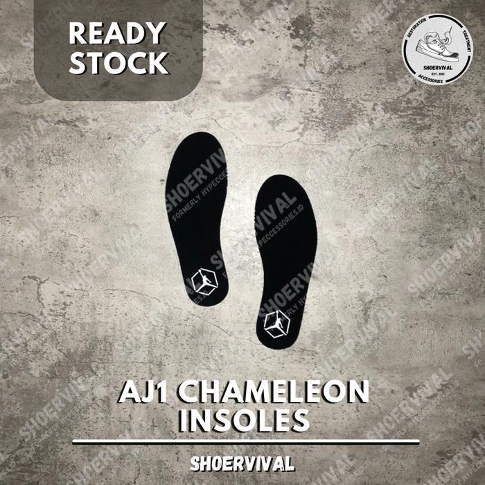 [READY STOCK] AJ1 Insoles Chameleon