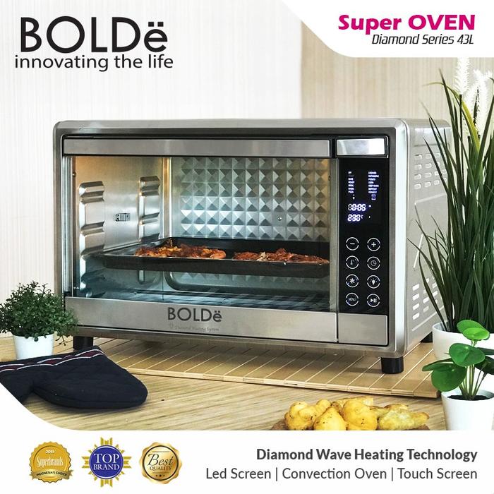 BOLDe SUPER OVEN Listrik Diamond Series - 43 Liter