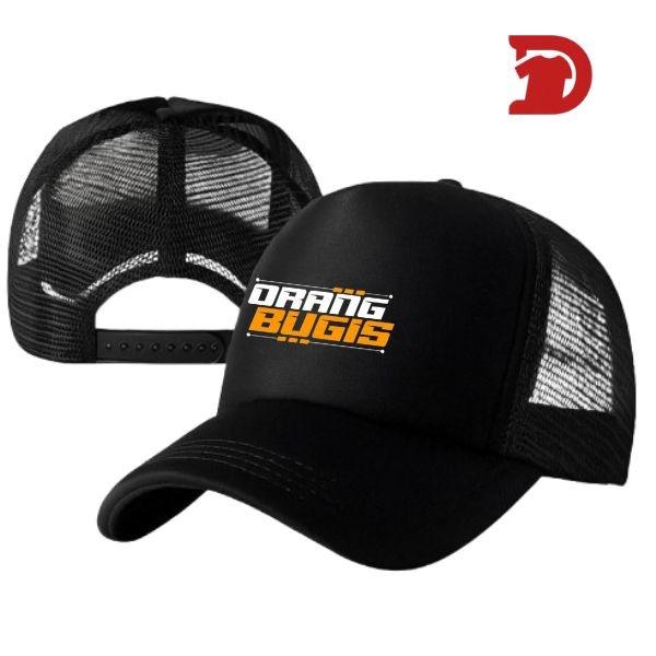 [ DjavaKaos.id ] TOPI ORANG BUGIS / makassar- Topi trucker jaring Pria Wanita Dewasa