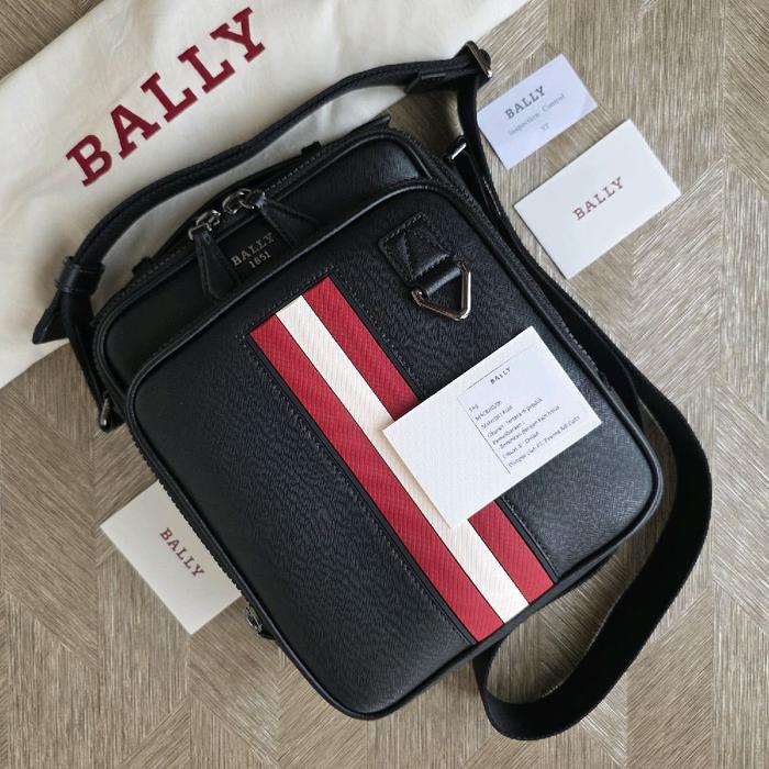 Authentic & New! Bally Mackao Leather Crossbody Bag Original
