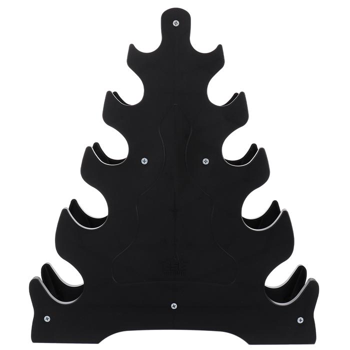 Dumbbell Rack Hand Weight Tower Practical Shelf Floor Triangle Shaped