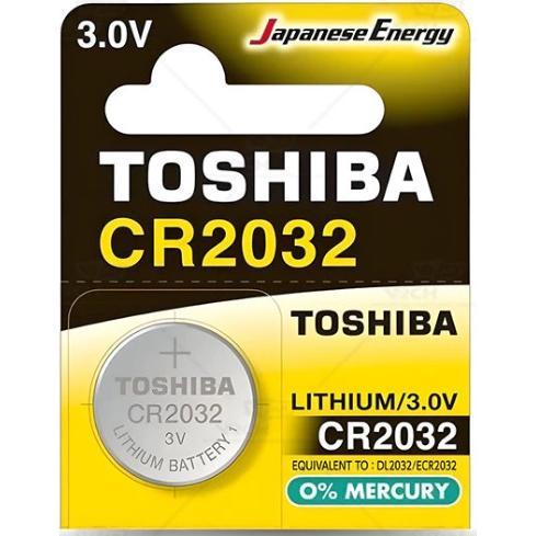 Battery Lithium Toshiba CR2032
