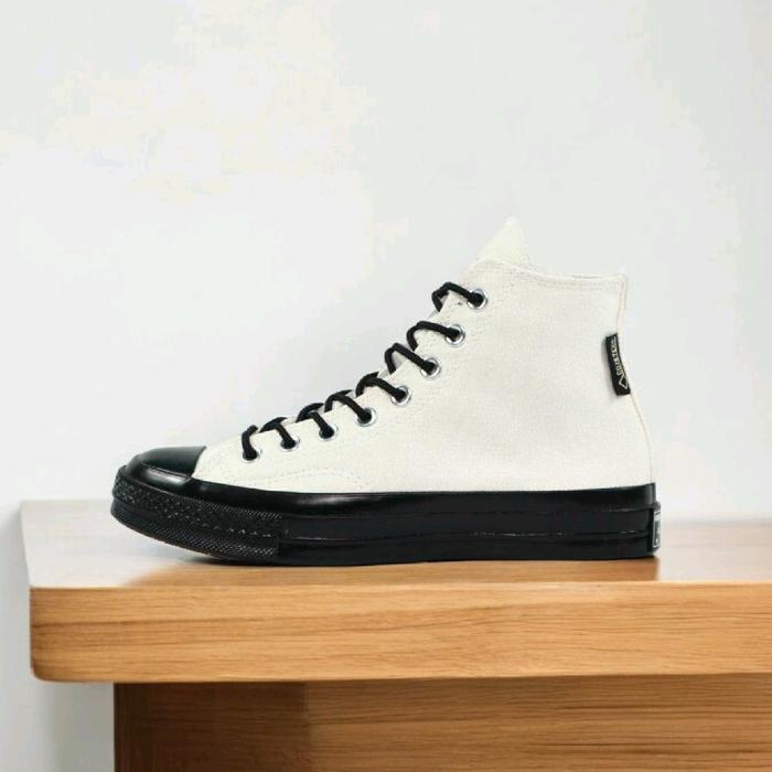 Sepatu C0NVERS 70s High Gore Tex White Black