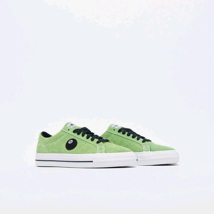 CONVERSE x STUSSY One Star PRO Green Flash/White/Black