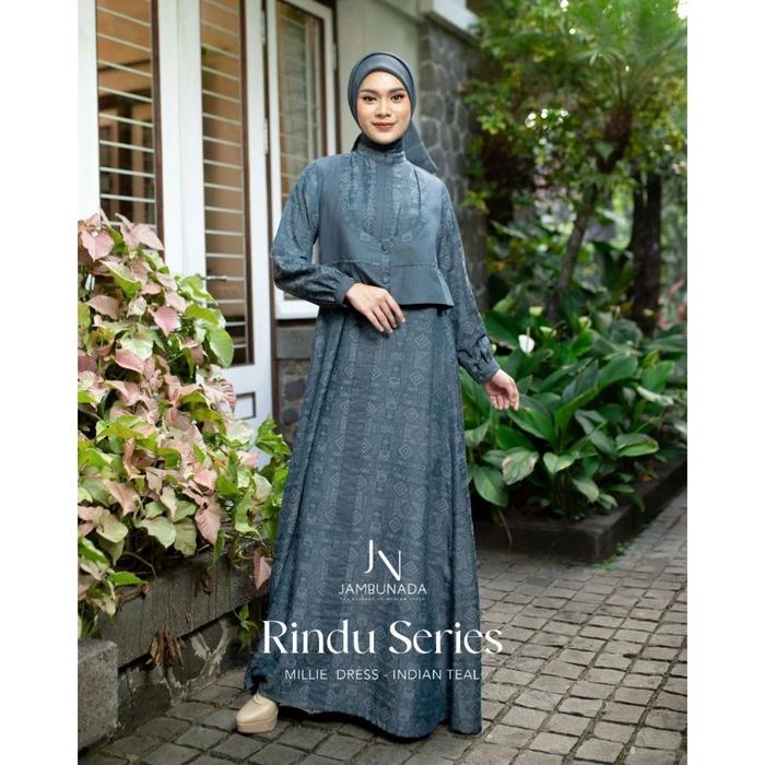Jambunada Couple Rindu Series Millie Dress & Koko Mizan