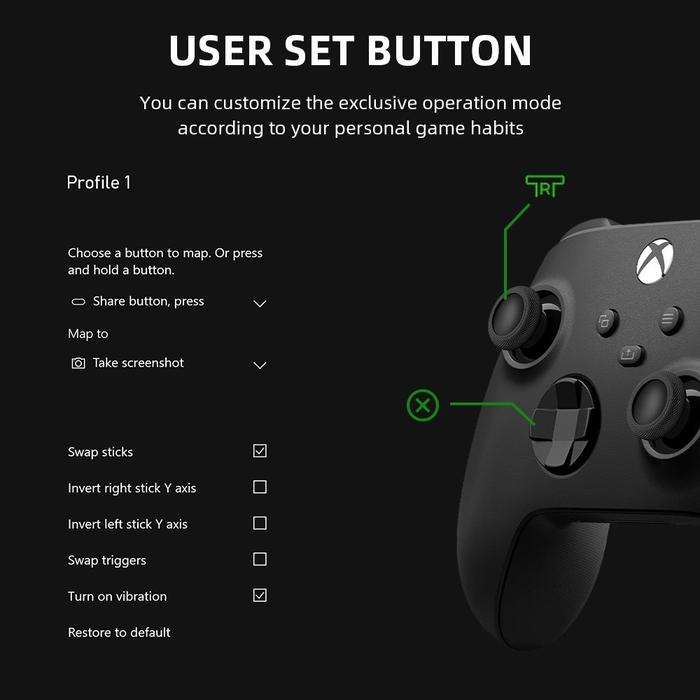 Microsoft Xbox Core Wireless Controller – Aurora Blue for Xbox S Xbox