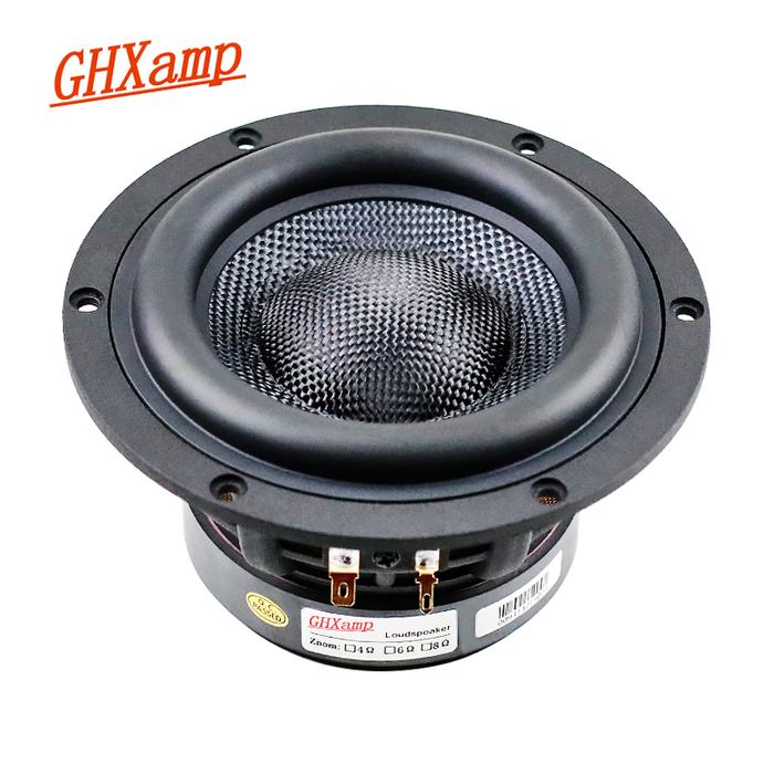 GHXAMP HIFI 5.25 Inch Subwoofer Woefer Speaker 4OHM 3-way Frequency