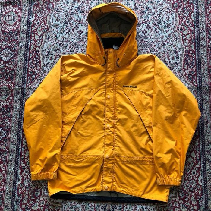 Jaket Montbell outdoor goretex jacket  Vintage montbell gorpcore outdooe goretex jacket i365