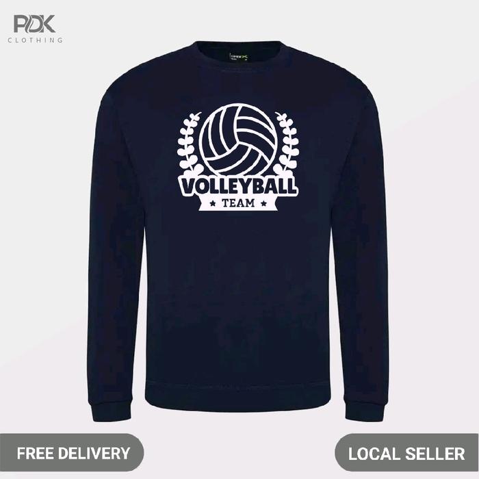 Sweater Basic Hoodie Volleyball Team