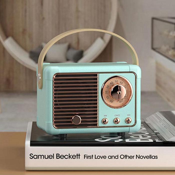 Retro BT Speaker Vintage FM Radio Wireless Retro Speaker With Old