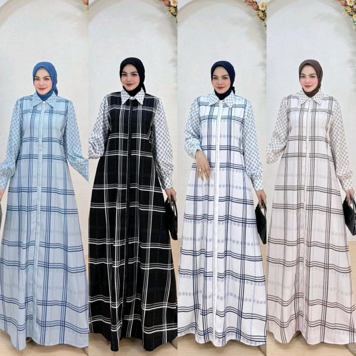 GAMIS DRESS TERBARU CLAUDIA DRESS PREMIUM ORI BY CUP-IN DESIGN