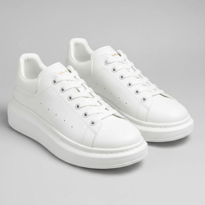 PAULMAY - Sepatu Sneakers Pria Wanita Orlando Casual Shoes Black - White, 37
