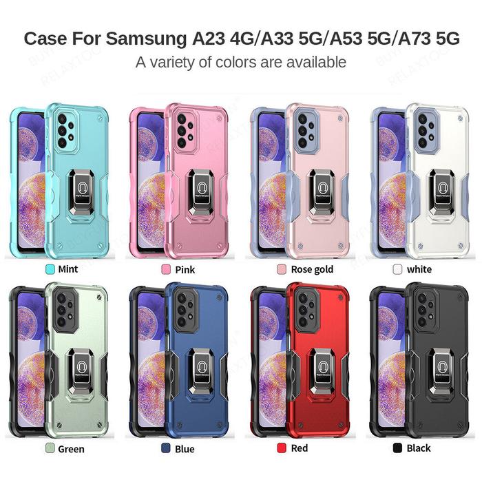 Casing Penutup Armor Tugas Berat, untuk Samsung Galaxy A23 4G A13 A33