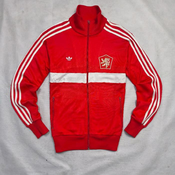 Vtg Adidas Ceko Tracktop Jacket