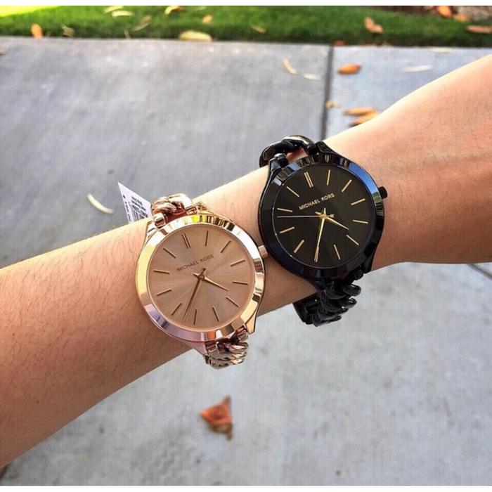 100% ORIGINAL Jam Tangan Wanita Michael Kros Lilit Kepang MK3317, MK-3223