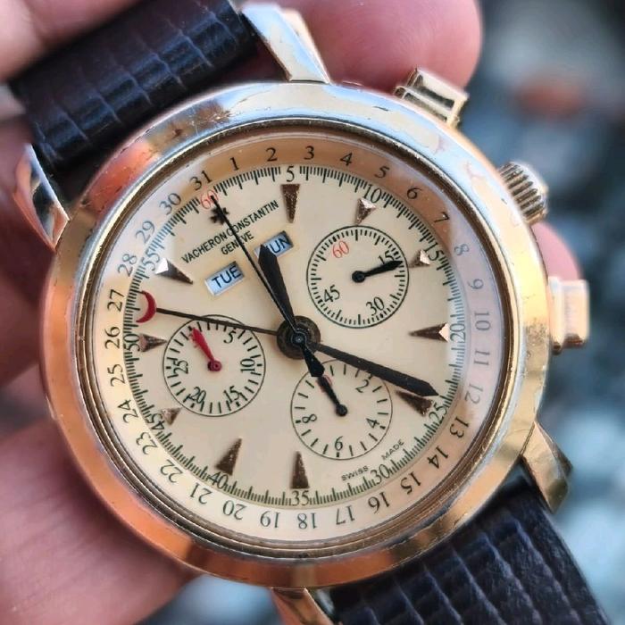 VACHERON CONSTANTIN GENEVE RONDA 5040F POINTER TRIPLE DATE CHRONO (EXTREME RARE)