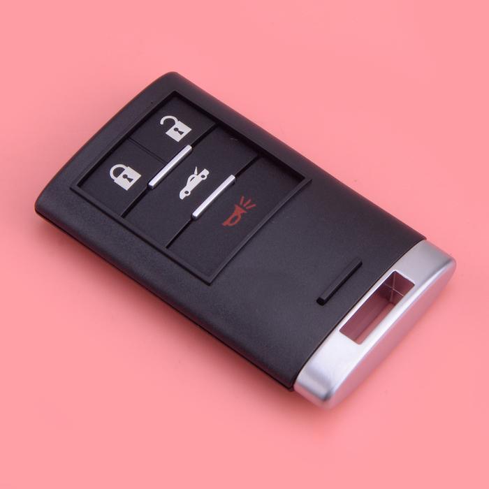 4 Buttons Remote Key Fob Shell Case M3N5WY7777A Fit For Chevrolet