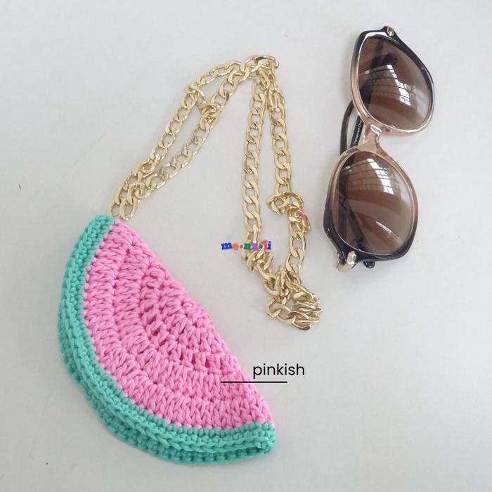 Crochet Sunnies Case / Case Kacamata / Tempat Kacamata / Gantungan Case Kacamata / SunglassesCase