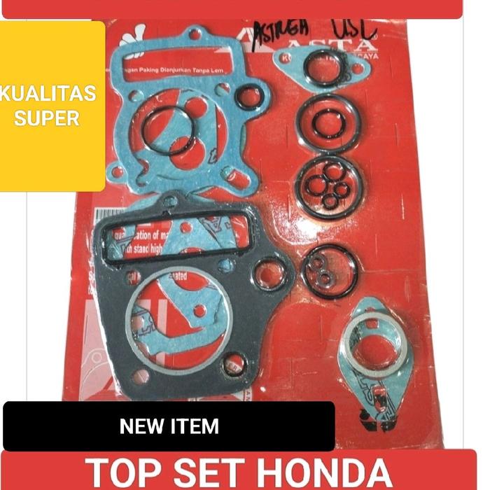 PAKING GASKET TOP SET TOPSET ASSY HONDA ASTREA PRIMA KUALITAS SUPER Motorcycle