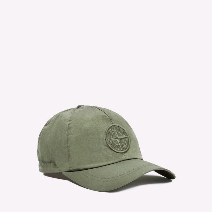 Stone Island Metal Nylon Cap Olive Original