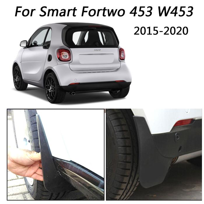 OE Styled Molded Mud Flaps For Smart fortwo 453 W453 A453 C453