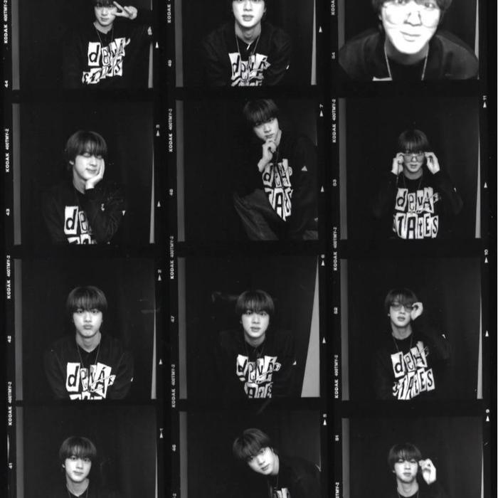 Sweater Deva States knitwear worn by JIN BTS