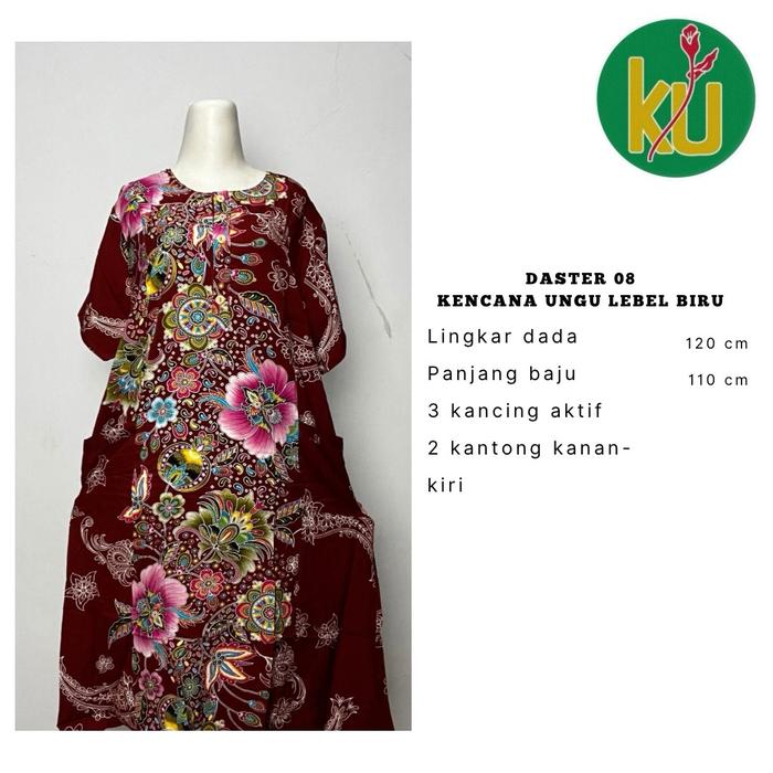 Paket usaha daster Kencana Ungu Original