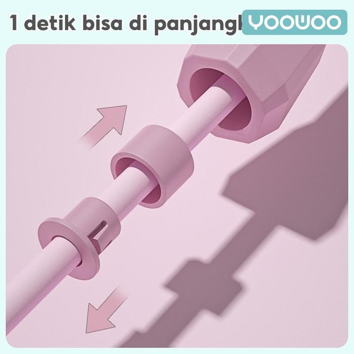 skiping olahraga dewasa / lompat tali tali skipping / skipping jump /alat olahraga di rumah / skippi