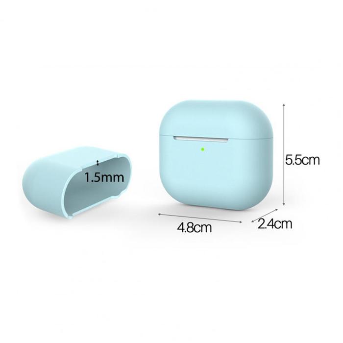 New Silicone Cover Case For Apple Airpods 3 Sticker Skin Bluetooth