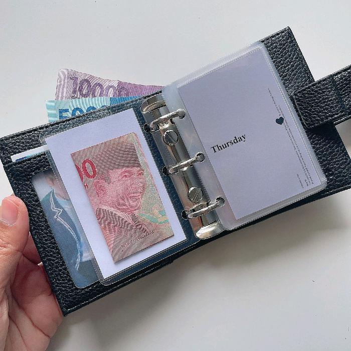 HANA DOMPET BINDER A8 YUMEPROJECT BINDER JURNALIS BINDER BUDGETING BINDER MINI MULTIFUNGSI